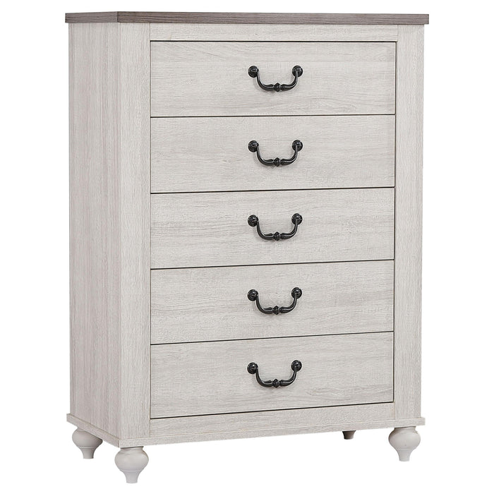 Stillwood 5-drawer Chest Vintage Linen image