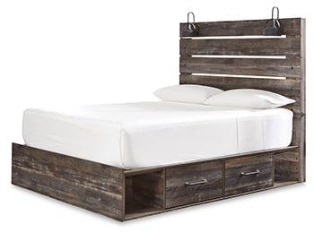 Drystan Bed with 4 Storage Drawers