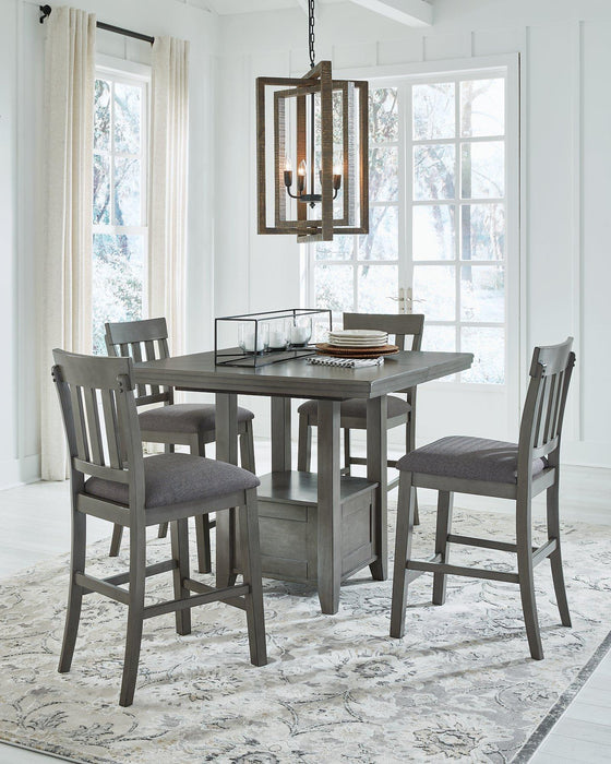 Hallanden Counter Height Dining Room Set