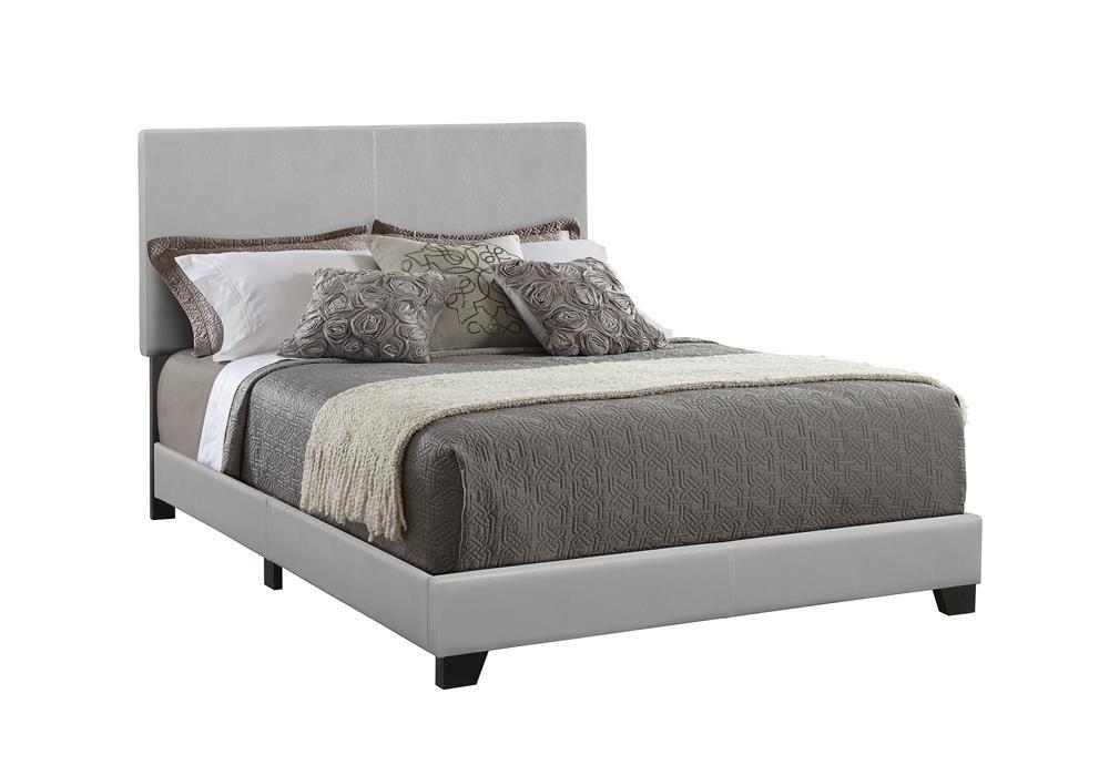 Dorian Upholstered California King Bed Grey