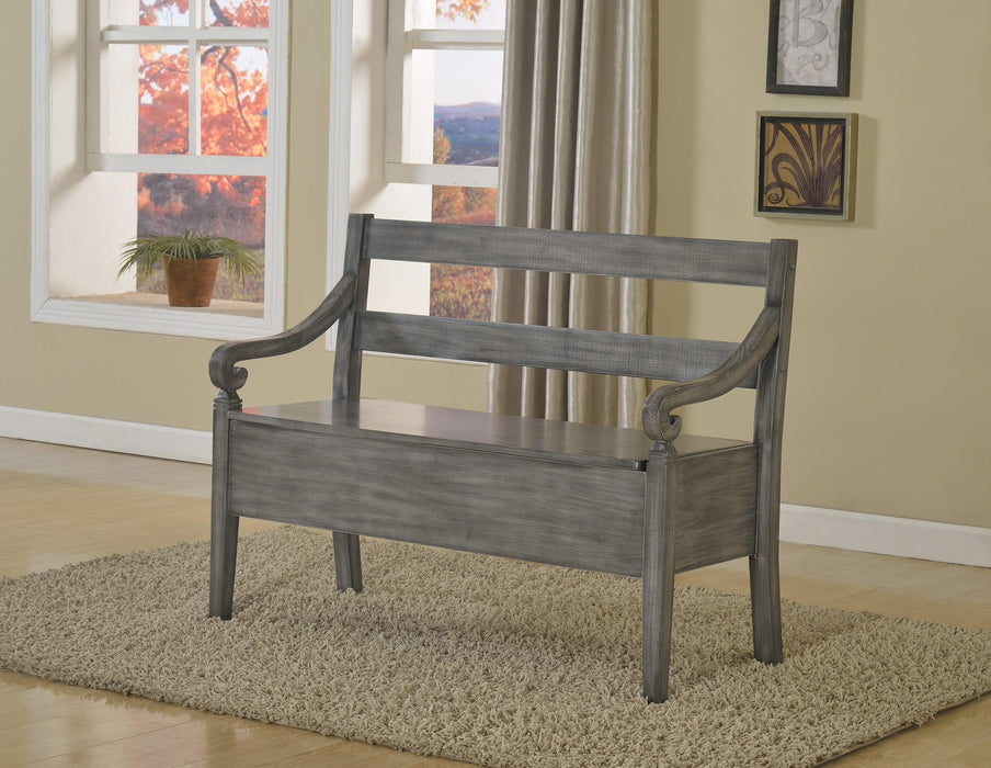 KENNEDY STORAGE BENCH GREY image